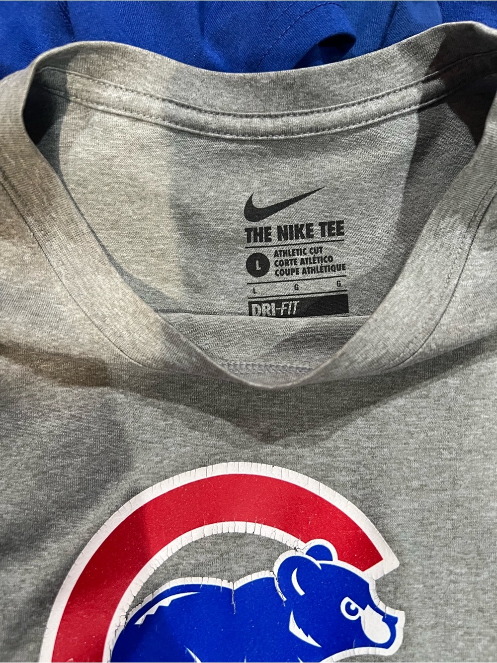 Chicago Cubs Tee Lot - Blue, Red, White, Gray multiple sizes see pics for detail - Picture 2 of 7